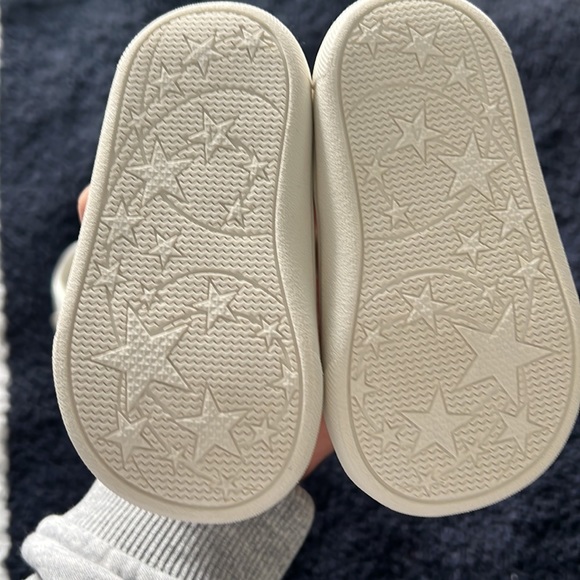 Carters just one you blue and white sneakers, size 4 - Picture 3 of 4